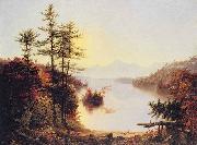 Thomas Cole View on Lake Winnipiseogee oil painting artist